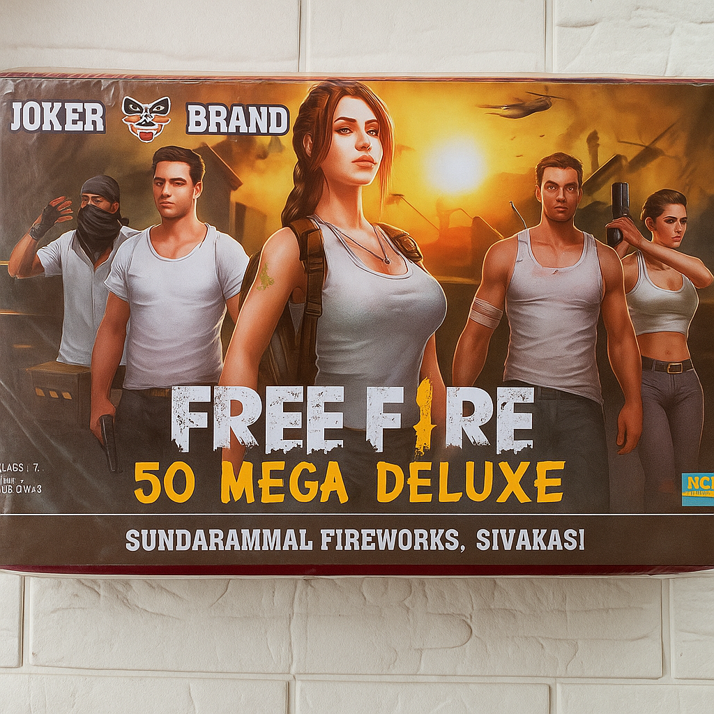 Joker Brand Free Fire 50 mega Deluxe Lad