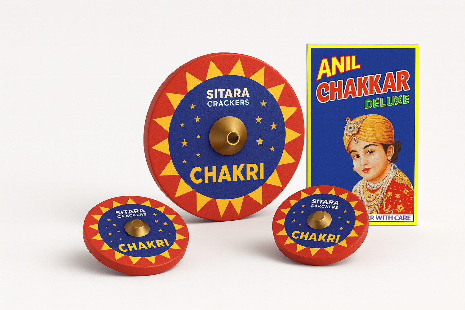 Chakri Crackers – Spin, Spark & Celebrate with Sitara Crackers!