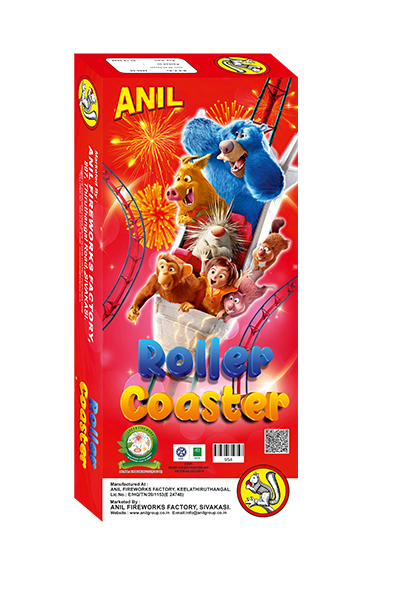 Anil Extra long 2 Shots Sky shots (multicolor) Roller Coaster