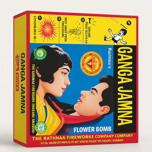 Ganga Jamna Flower Bomb