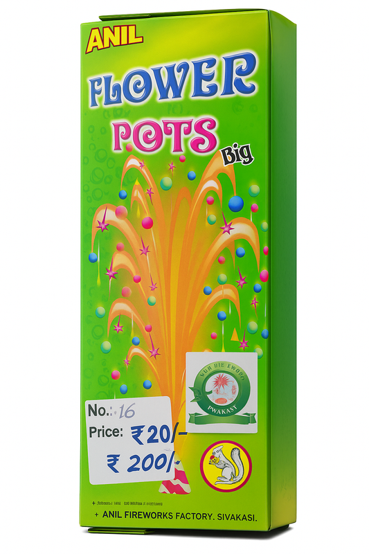 Regular Anar Flower Pot (Anil)