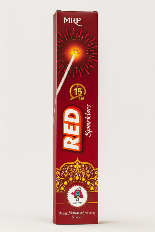 15cm Phool Ghari (Red color)
